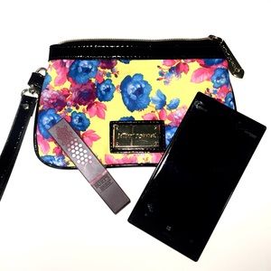 Betsey Johnson Wristlet Cheerful and Colorful